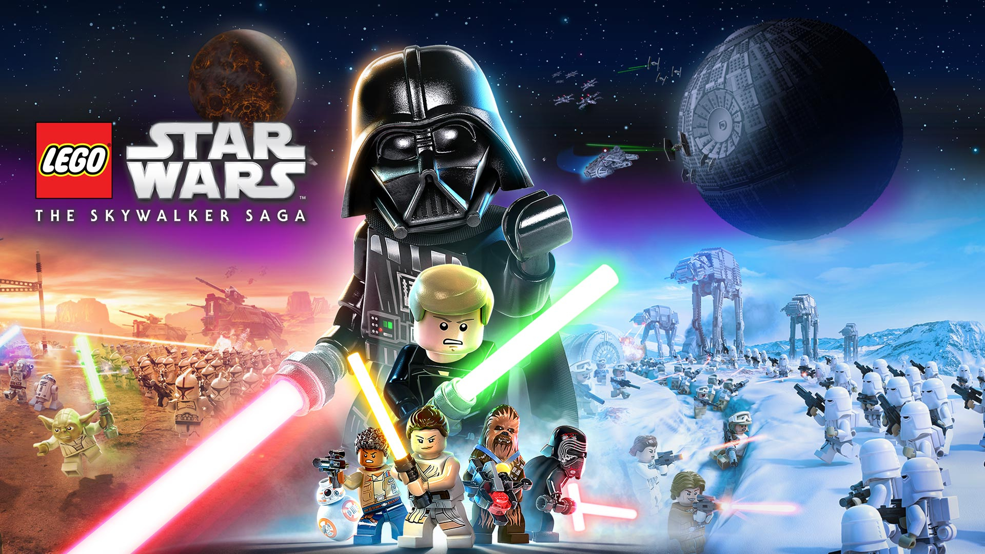 Lego Star Wars The Skywalker Saga cover art on video game education platform GameClass